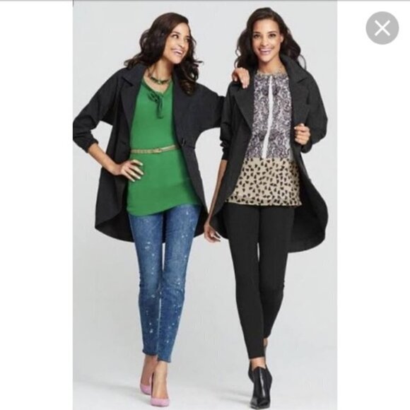 CAbi Lisbon Dolman Ponte Knit Topper/Jacket Style #994 Women's Size XS - Picture 1 of 9